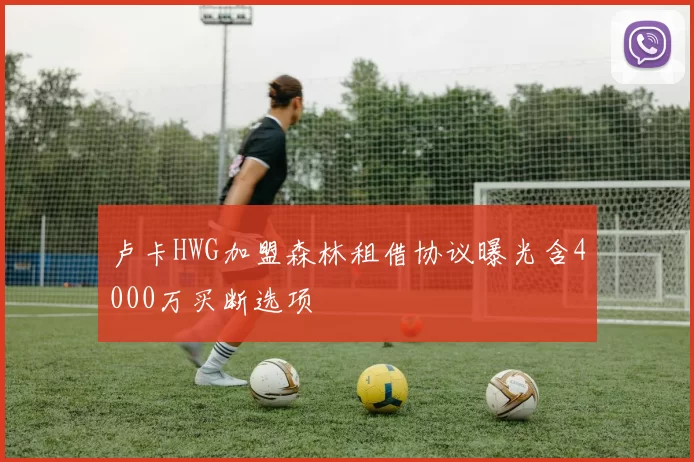 卢卡HWG加盟森林租借协议曝光含4000万买断选项